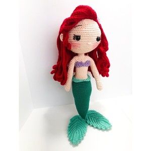 The Mermaid Doll Handmade Doll,Plush Crochet